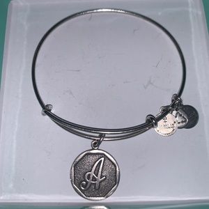 alex and ani silver bangle